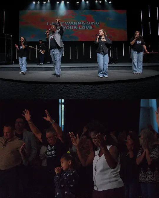 Comunidad y adoración en Iglesia PowerHouse